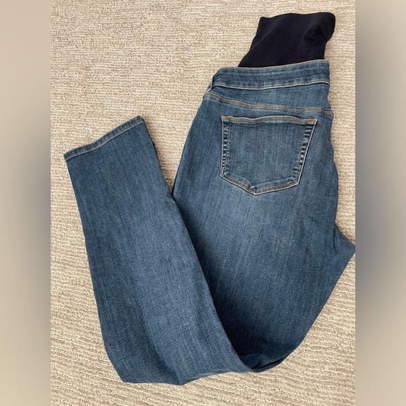 Seraphine straight cut maternity jeans, size 10 - Picture 1 of 6